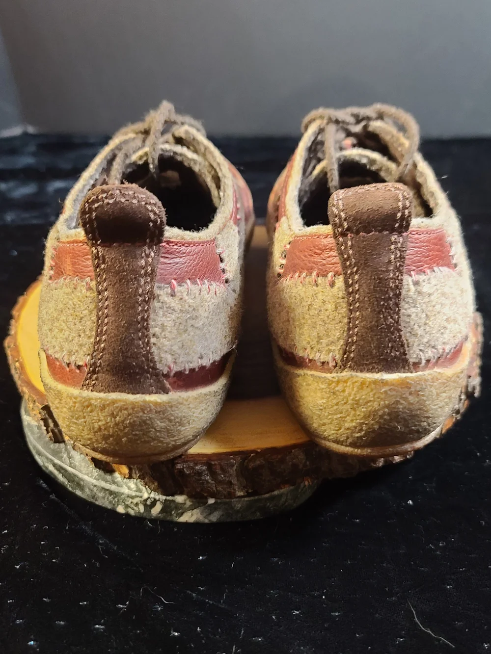 Merrell Brown Leather Casual Shoe with Tan Sole